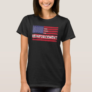 Amerikaanse versterking t-shirt