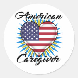 Amerikaanse verzorger stickers