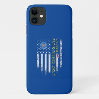  Amerikaanse Veteraan Proud Veteran van het Vlagge iPhone 11 Hoesje
