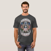 Amerikaanse veteraan T-Shirt (Voorkant volledig)