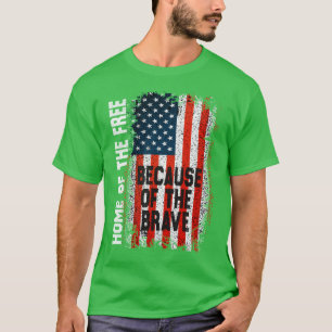 Amerikaanse veteraan voor mannen Kinder thuis van T-shirt