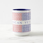 "AMERIKAANSE VETERAN" Hoge Navy Combo Mok (Midden)