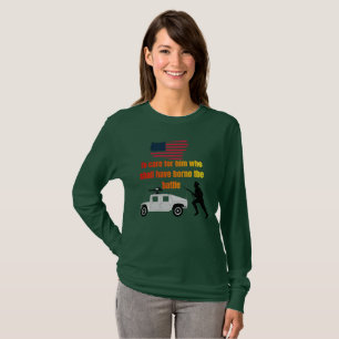 Amerikaanse veteranen diepe bos t-shirt