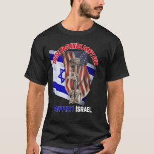 Amerikaanse veteranen steunen Israël en deze broed T-shirt