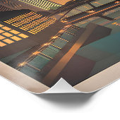 Amerikaanse vintage Chicago Perfect Poster (Hoek)