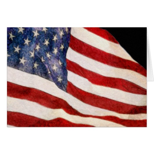 Amerikaanse vlag (Voorkant Horizontaal)