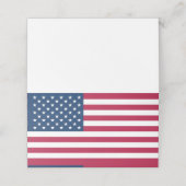 Amerikaanse vlag (Buitenkant ongevouwen)