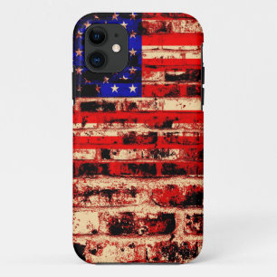 Amerikaanse vlag  02 iPhone 11 hoesje