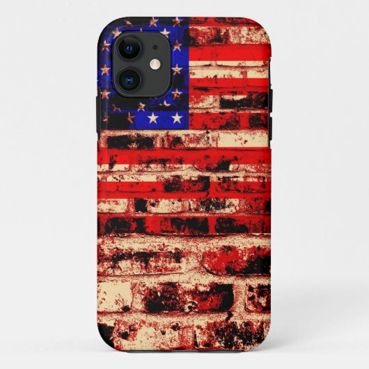 Amerikaanse vlag 02 Case-Mate iPhone case (Achterkant)
