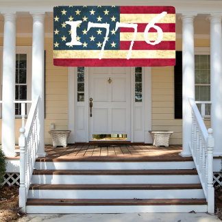Amerikaanse vlag 1776 4 juli Feest Spandoek