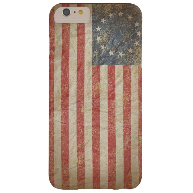 Amerikaanse vlag 1776 Case-Mate iPhone case (Achterkant)