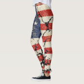 Amerikaanse vlag 1776, onderdrukt leggings (Links)