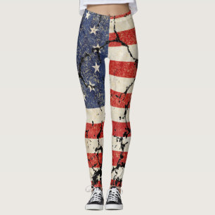 Amerikaanse vlag 1776, onderdrukt leggings