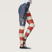 Amerikaanse vlag 1776, onderdrukt leggings (Rechts)