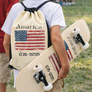 Amerikaanse Vlag 1776 tot 2026 USA 250ste verjaard Skateboard