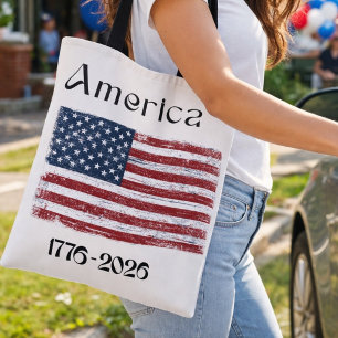 Amerikaanse Vlag 1776 tot 2026 VS 250ste Verjaarda Draagtas