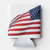 Amerikaanse vlag 2412 blikjeskoeler (Achterkant)