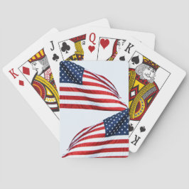 Amerikaanse vlag 2412 pokerkaarten