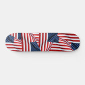 Amerikaanse vlag 2412 skateboard (Horizontaal)