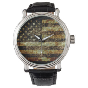 Amerikaanse vlag  2 horloge