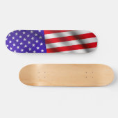 Amerikaanse vlag 3 skateboard (Horizontaal)