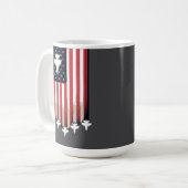 Amerikaanse vlag 4 juli-65079 koffiemok (Voorkant links)