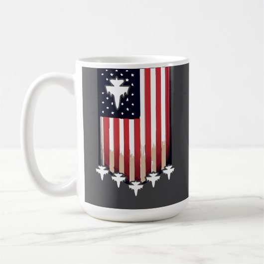 Amerikaanse vlag 4 juli-65079 koffiemok (Links)