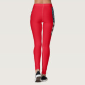 AMERIKAANSE VLAG 4 JULI JULI PANTS LEGGINGS (Achterkant)