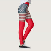 AMERIKAANSE VLAG 4 JULI JULI PANTS LEGGINGS (Rechts)