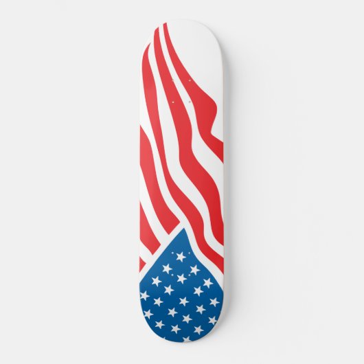 Amerikaanse vlag - 4 juli skateboard (Voorkant)