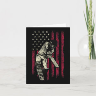 Amerikaanse vlag 4th van juli T-shirt cadeau Kaart