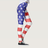  Amerikaanse vlag #5 Leggings (Rechts)