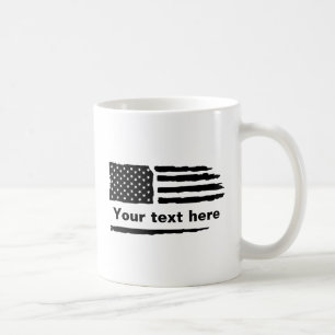 Amerikaanse vlag - Aangepast - Aangepast Koffiemok