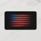 Amerikaanse vlag Abstract gestreept Visitekaartje (Voorkant)