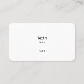 Amerikaanse vlag Abstract gestreept Visitekaartje (Achterkant)