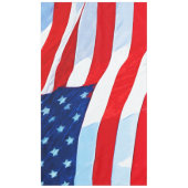 Amerikaanse vlag Abstract impressionisme Tafelkleed (Voorkant)