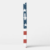 Amerikaanse vlag-achtergrond. Rasterversie. H Case-Mate iPhone Case (Achterkant / Rechts)