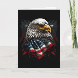 Amerikaanse Vlag Adelaar 4 juli Onafhankelijkheids Kaart