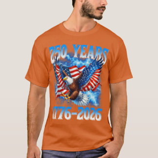 Amerikaanse Vlag Adelaar Shirt 250 Jaar 17762026 2