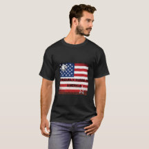 Amerikaanse Vlag Adelaar T-shirt