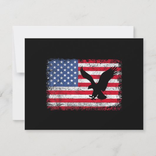 Amerikaanse Vlag Adelaar VS (Voorkant)