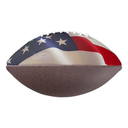 Amerikaanse vlag american football (Gedraaid 270)