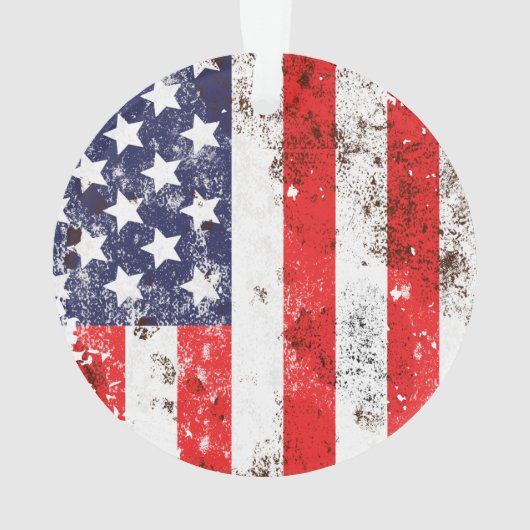 Amerikaanse vlag Amerikaanse adelaar Ornament (achterkant)