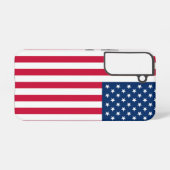 Amerikaanse vlag Amerikaanse patriotticus Samsung Galaxy Hoesje (Achterkant horizontaal)