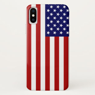 Amerikaanse vlag Amerikaanse patriottisch Amerika  iPhone X Hoesje