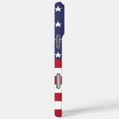 Amerikaanse vlag Amerikaanse patriottische sterren Case-Mate iPhone Case (Achterkant / Rechts)