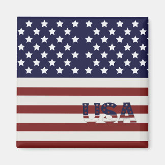 Amerikaanse vlag Amerikaanse patroonpatroon Magneet
