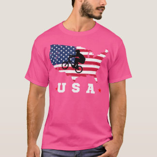 Amerikaanse vlag Amerikaanse vlag Amerikaanse vlag T-shirt