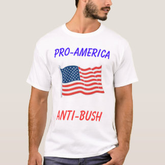  Amerikaanse vlag, anti-Struik, Pro-Amerika T-shirt