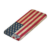  Amerikaanse vlag Antiek Grunge Case-Mate iPhone Hoesje (Bodem)